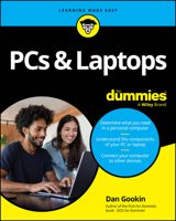 PCs & Laptops for Dummies 139427694X Book Cover