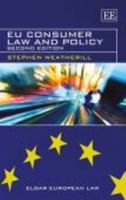 EU Consumer Law and Policy 0857936972 Book Cover