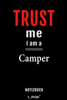 Notizbuch f�r Camper: Originelle Geschenk-Idee [120 Seiten liniertes blanko Papier] 1692854712 Book Cover