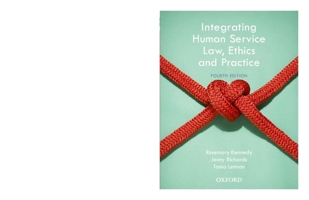 Integrating Human Service Law, Ethics and Practice 0190302720 Book Cover