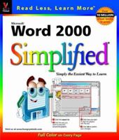 Microsoft Word 2000 Simplified 0764560549 Book Cover