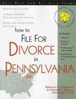 How to File for Divorce in Pennsylvania: With Forms (Legal Survival Guides) 1570711771 Book Cover