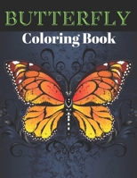 Butterfly Coloring Book: Kids Coloring Books for Butterfly B09CKHXJBH Book Cover