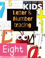 letter & number tracing B08TZ7HP5W Book Cover