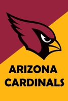 Arizona Cardinals: Notebook: Arizona Cardinals Club Football The Valley of the Sun Team Sports Match Quote Taking Notes for Teens & Children 120 pages 6"x9"(inch) 1659110882 Book Cover