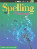 Spelling Workout Level E Teacher's Edition 0765224925 Book Cover