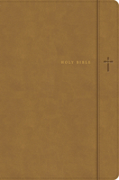 KJV Large Print Thinline Bible, Camel Leathertouch B0GZ9GTF1F Book Cover