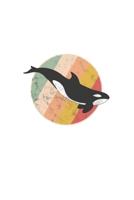 Orca Whale Notebook: Killer Whale Gift / 6x9 Inches / 120 Sites / Ruled Paper 1700910760 Book Cover