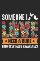 Need A Cure Hydrocephalus Awareness: Support Hydrocephalus Warrior Notebook 6x9 Inches 120 dotted pages for notes, drawings, formulas Organizer writing book planner diary 1712457209 Book Cover