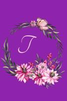 T: Custom Personalized Recipe Notebook Perfect Keepsake for Your Favorite Recipes 109723925X Book Cover