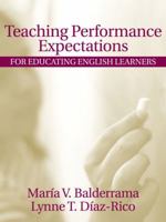 Teaching Performance Expectations for Educating English Learners 0205422195 Book Cover