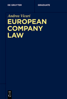 European Company Law 3110722461 Book Cover