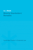 Minority Shareholders' Remedies 0521169453 Book Cover