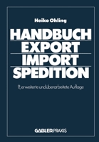 Handbuch Export -- Import -- Spedition 3409366369 Book Cover