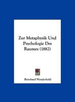 Zur Metaphysik Und Psychologie Des Raumes 1021924962 Book Cover
