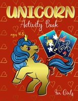 UNICORN: Unicorn Activity book B08R4KBLX5 Book Cover