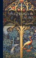 Stile e ritmo in Tacito (Italian Edition) 1019943440 Book Cover