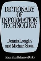 Dictionary Of Information Technology 0333348060 Book Cover