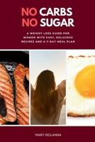 No Carbs No Sugar: A Weight Loss Guide for Women with Easy, Delicious Recipes and a 7-Day Meal Plan B0DS9418GF Book Cover