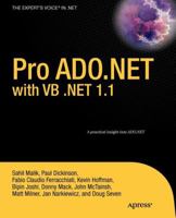 Pro ADO.NET with VB .NET 1.1 1590594347 Book Cover