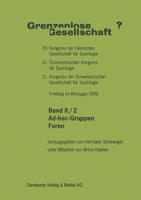 Grenzenlose Gesellschaft 3825502902 Book Cover