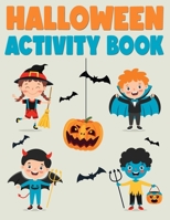 Halloween Activity Book: Halloween Word Search, Step-by-Step Drawing Guide to Draw Monsters, Cute Monsters Coloring pages, Halloween Mazes and B08LGSDGPW Book Cover