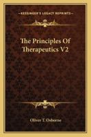 The Principles Of Therapeutics V2 1432513095 Book Cover