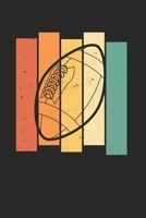 American Football Notizbuch: American Football Notizbuch f�r Liebhaber / Notizheft / Notizblock A5 (6x9in) Dotted Notebook / Punkteraster / 120 gepunktete Seiten 1677294051 Book Cover