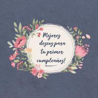 Mejores deseos para tu primer Cumplea�os: El libro de firmas evento - Libro De Visitas para Fiesta - Aniversario cumplea�os - Feliz Cumple a�os - Ideas de regalos individuales - Familia y amigos 1074589491 Book Cover