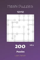 Hashi Puzzles - 200 Puzzles 12x12 vol.4 1688526315 Book Cover