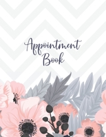 Appointment Book: Featuring daily weekly calendar with 15 minute hourly intervals (7am-9pm) for scheduling, Hair Stylists, Salons, and Nail Salons. (pink pattern) 1701828480 Book Cover