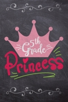 5th Grade Princess: Kids School Notebook: Compact 6x9 Size For Back To School Writing And Drawing 1088926142 Book Cover