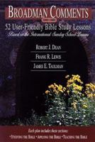Broadman Comments, June 1999-August 1999: 13 User-Friendly Bible Study Lessons 0805417613 Book Cover