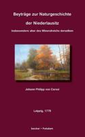 Beytrage Zur Naturgeschichte Des Niederlausitz 3883720348 Book Cover