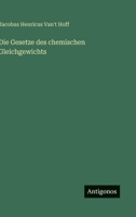 Die Gesetze des chemischen Gleichgewichts 3368433164 Book Cover