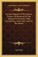 An Exact Reprint Of The Famous Century Of Inventions 3743389746 Book Cover