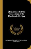 Official Report of the Proceedings of the Nineteenth Meeting 0353870943 Book Cover