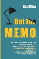 Get the M.E.M.O.: Map|Execute|Measure|Optimize—An Effective Framework for Business Leaders to Make Strategic Decisions, Strengthen Governance, Build Trust, and Protect Reputation in the Age of Opinion B0DYNDF49D Book Cover