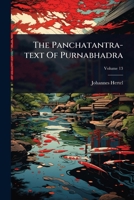 The Panchatantra-text Of Purnabhadra 102483526X Book Cover