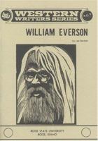 William Everson (Boise State University Western Writers Series,67) 0884300412 Book Cover