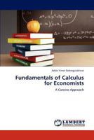 Fundamentals of Calculus for Economists: A Concise Approach 3847302876 Book Cover