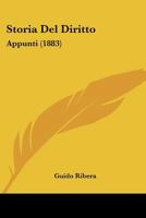 Storia Del Diritto: Appunti (1883) 1275987931 Book Cover