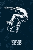 KALENDER 2020: A5 Rollbrett Terminplaner für Skater mit DATUM - 52 Kalenderwochen für Termine & To-Do Listen - Skateboarder Terminkalender Heelflip Jahreskalender Skateboarding 1650125976 Book Cover