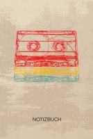 NOTIZBUCH A5 Dotted: 80er Kinder Notizheft GEPUNKTET 120 Seiten - Retro Kassette Notizblock Ich liebe die 90er Skizzenbuch - Party Geschenk f�r Musikliebhaber Partymacher Stimmungsmacher 1710353481 Book Cover
