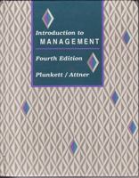 Introduction to Management (Kent Series in Management) 0534012981 Book Cover