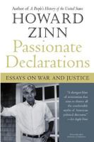 Passionate Declarations: Essays on War and Justice 0060557672 Book Cover