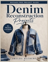 Denim Reconstruction Projects: Step-by-Step Sewing and Upcycling Ideas with Clear Diagrams for Reworking Old Jeans into Jackets, Skirts, Bags, Patchwo B0H9B4F7WR Book Cover