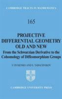 Projective Differential Geometry Old and New: From the Schwarzian Derivative to the Cohomology of Diffeomorphism Groups 0521831865 Book Cover