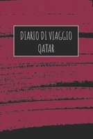 Diario di Viaggio Qatar: 6x9 Diario di viaggio I Taccuino con liste di controllo da compilare I Un regalo perfetto per il tuo viaggio in Qatar e per ogni viaggiatore (Italian Edition) 1671000021 Book Cover