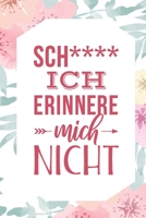 Sch**** ich erinnere mich nicht: Handliches Passwort Buch mit Register zum Verwalten von Passw�rtern und Zugangsdaten Mit sch�nen Blumenmuster 1702545571 Book Cover